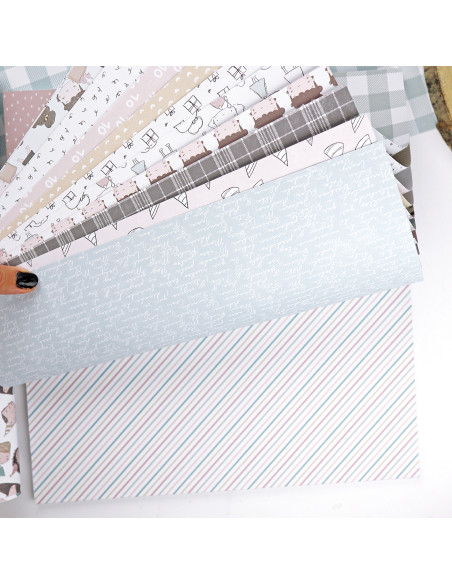 1Década 12x12" paper pad | Alúa Cid design