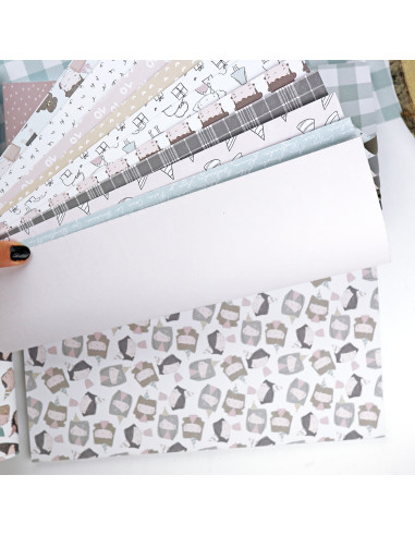 1Década 12x12" paper pad 1Década 12x12" paper pad