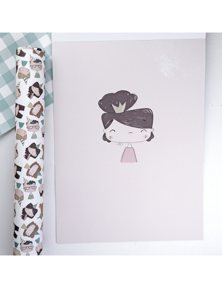 1Década 9x12" paper pad | Alúa Cid design
