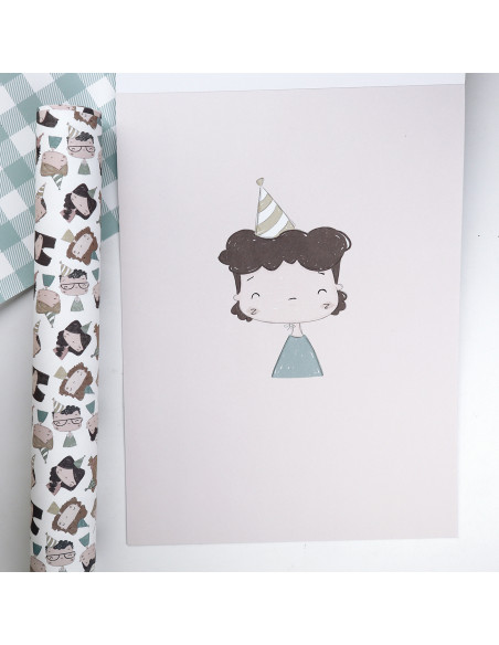 1Década 9x12" paper pad | Alúa Cid design