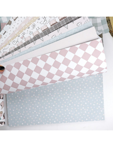 1Década 12x12" paper pad | Alúa Cid design