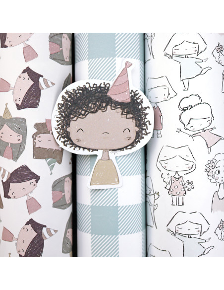 1Década 12x12" paper pad | Alúa Cid design