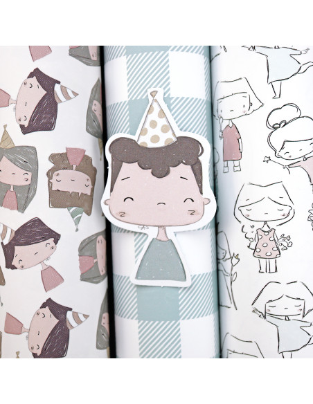 1Década 12x12" paper pad | Alúa Cid design