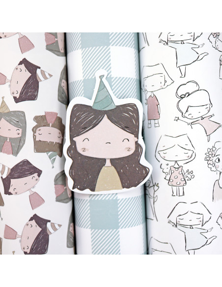 1Década 12x12" paper pad | Alúa Cid design