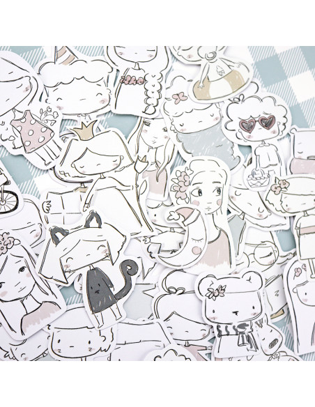 1Década 12x12" paper pad | Alúa Cid design