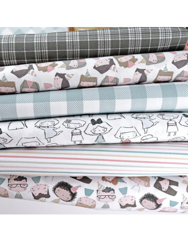 5m Vichy Rita printed fabric |... 5m Vichy Rita printed fabric |...