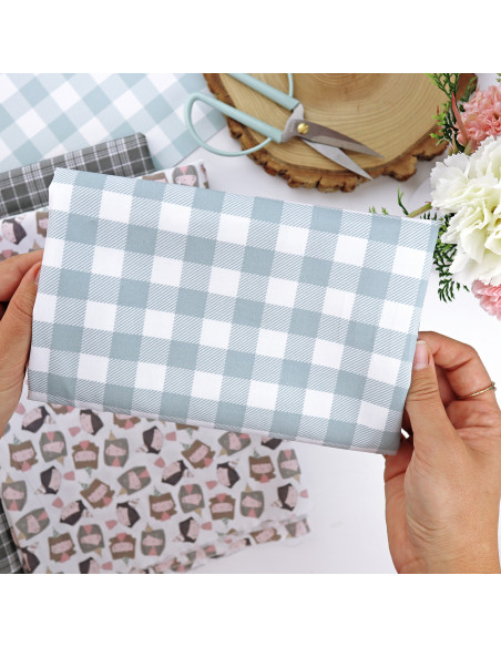 5m Vichy Rita printed fabric | 1Década by Alúa Cid