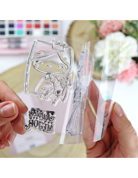 SelloBello Juntos es mejor clear stamps set | Alúa Cid + Johanna Rivero