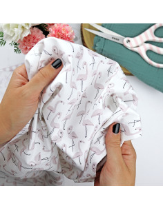 5m Flamencos printed fabric | Ohana by Alúa Cid 2