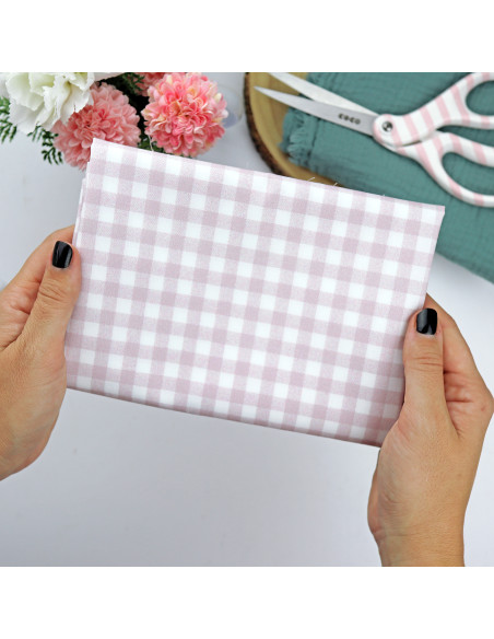 5m Vichy Ohana printed fabric | Ohana by Alúa Cid