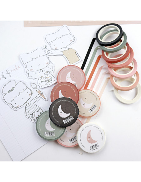 Rosa Talco fine washi tape | Alúa Cid design