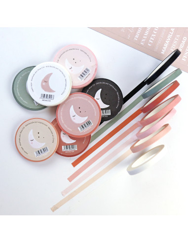 Rosa Talco fine washi tape | Alúa Cid...