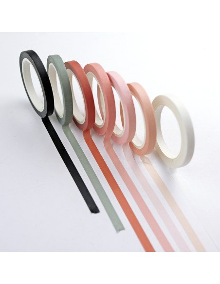Salmón fine washi tape | Alúa Cid design