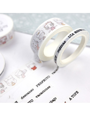 No olvidar fine washi tape