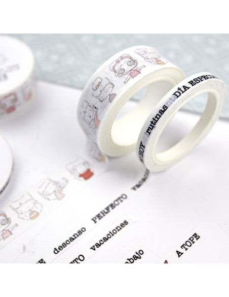 No olvidar fine washi tape