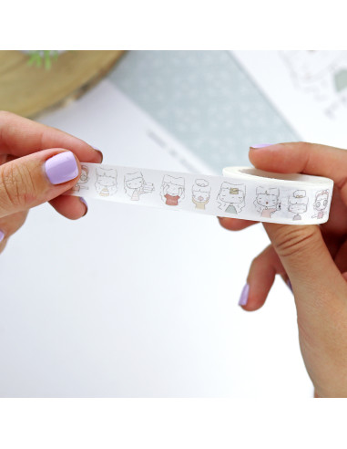 Menos es nada washi tape | Alúa Cid design
