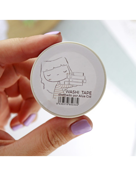 Menos es nada washi tape | Alúa Cid design