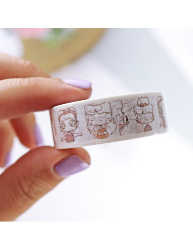 Menos es nada washi tape | Alúa Cid design