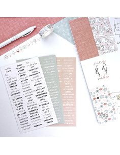 Menos es Nada stickers set 2