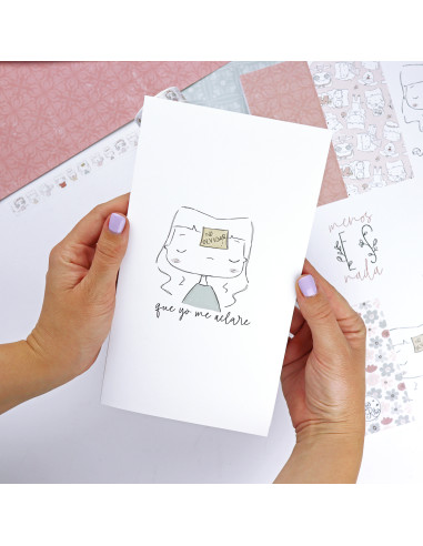 Menos es Nada stickers set