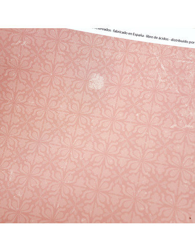 Vintage laminated paper| Menos es nada collection