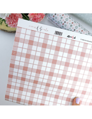 Yo Optimista laminated paper| Menos es nada collection