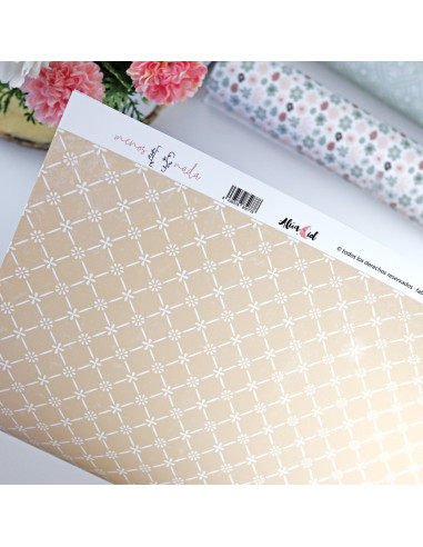 Un Cafeíto laminated paper| Menos es nada collection