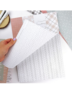 Menos es nada 9x12" paper pad | Alúa Cid design 2