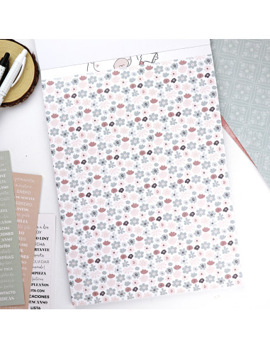 Menos es nada 9x12" paper pad | Alúa...