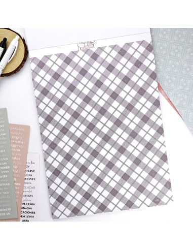 Menos es nada 9x12" paper pad | Alúa...