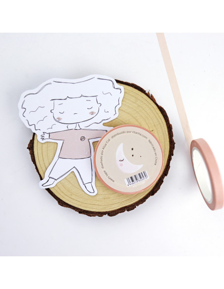 Salmón fine washi tape