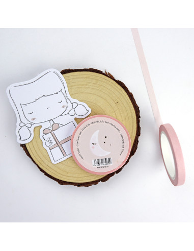 Rosa Talco fine washi tape