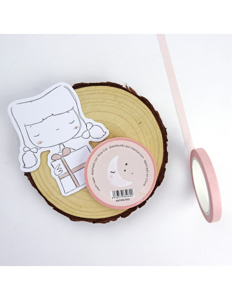 Rosa Talco fine washi tape