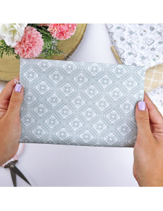 5m Campo de flores printed fabric | Menos es Nada by Alúa Cid
