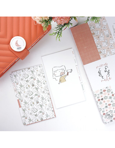 Personal diary dividers | Menos es nada collection Personal diary dividers | Menos es nada collection