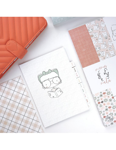 A5 diary dividers | Menos es nada collection
