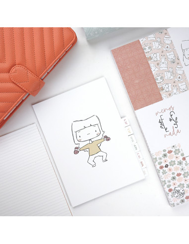 A5 diary dividers | Menos es nada collection