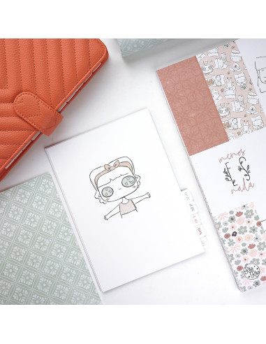 A5 diary dividers | Menos es nada collection