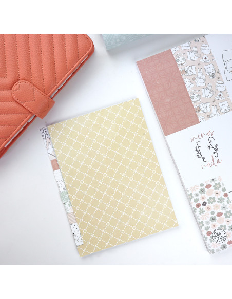 A5 diary dividers | Menos es nada collection