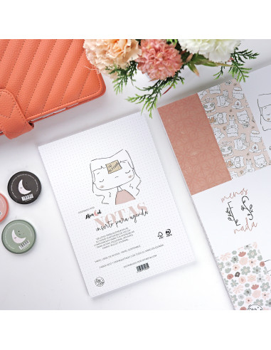 Notas diary insert | Alúa Cid Design