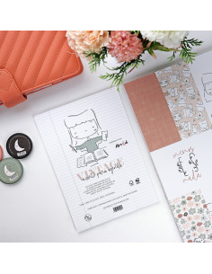 Vintage diary insert | Menos es Nada collection