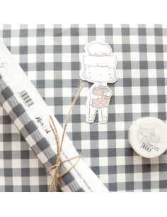 Pizarra binding fabric sheet | Menos es Nada by Alúa Cid 2