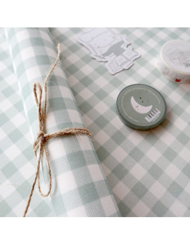 Verde binding fabric sheet | Menos es...