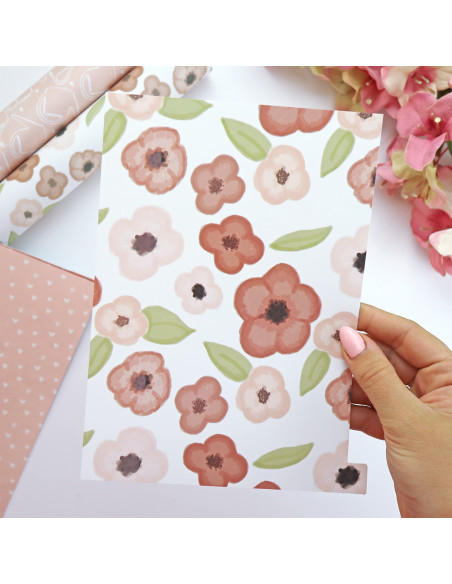 Set of 12 dividers A5 Patio without holes by Alúa Cid