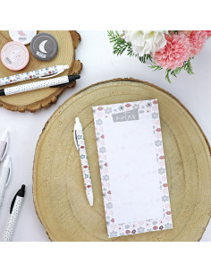 Campo de flores XL notepad | Menos es nada collection 2