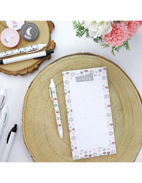 Campo de flores XL notepad | Menos es nada collection