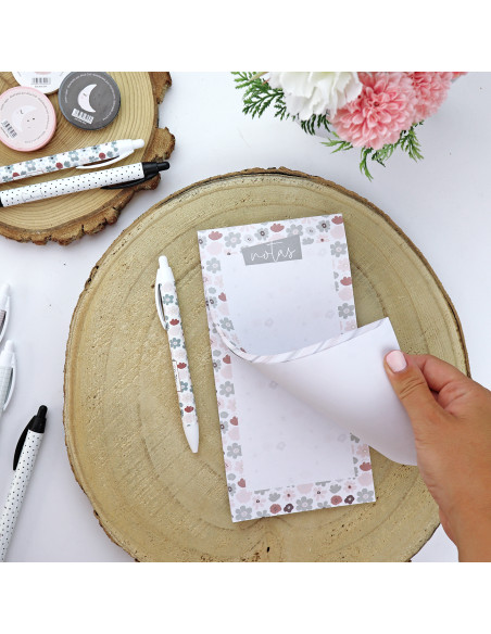 Campo de flores XL notepad | Menos es nada collection