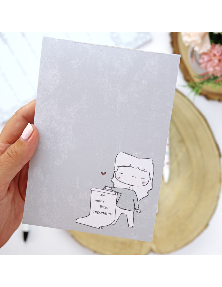 Verde A6 notepad | Menos es nada collection