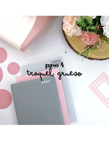 CocoMummy plate set for thick dies