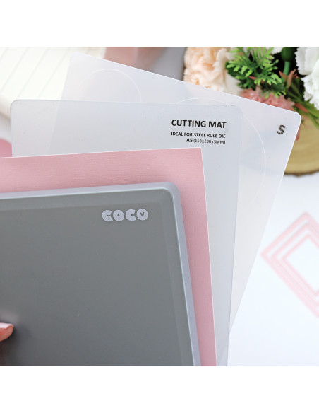 CocoMummy plate set for thick dies